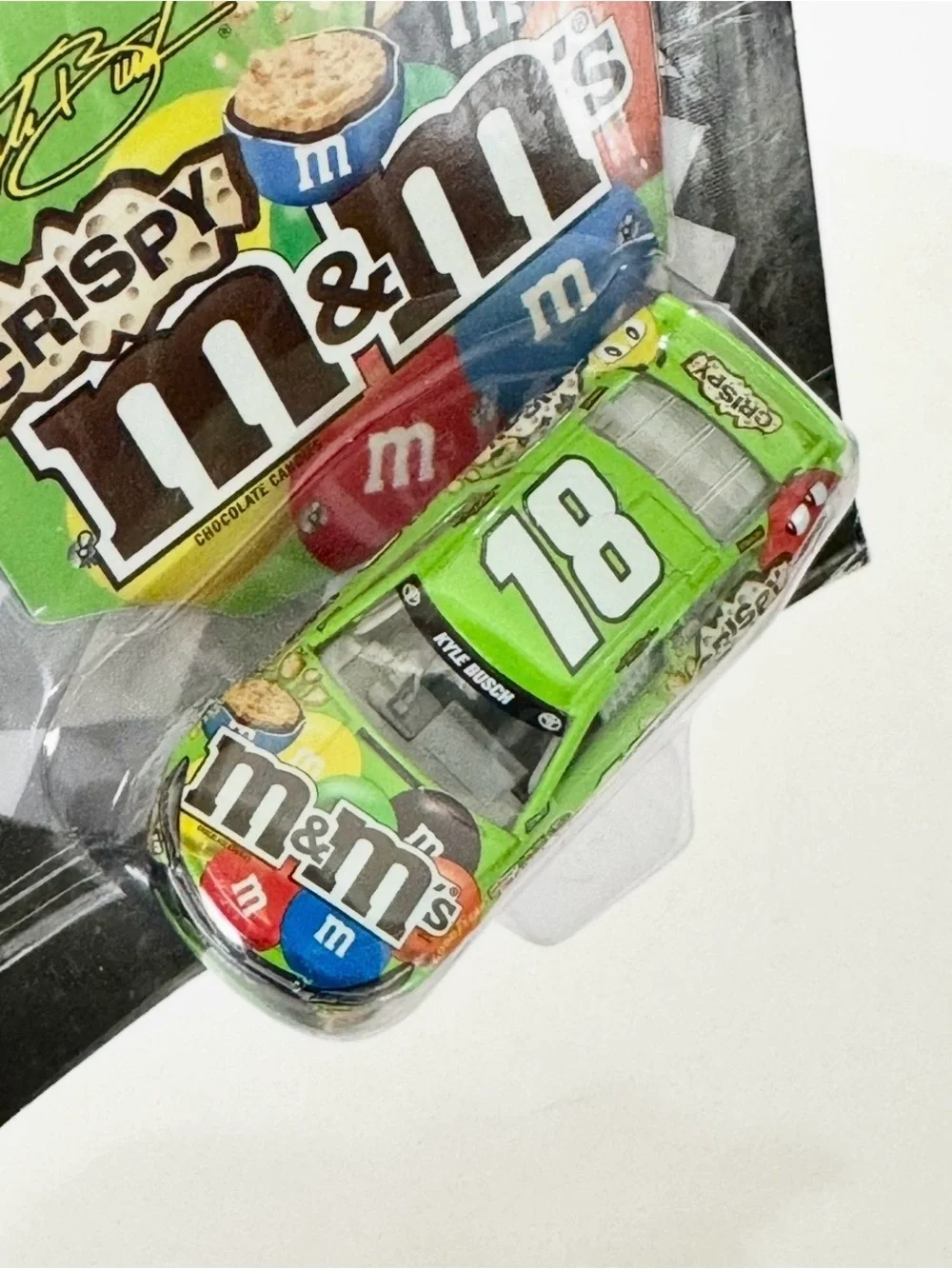 NASCAR Authentics 1:64 scale Kyle Busch #18 Crispy M&M's diecast race car